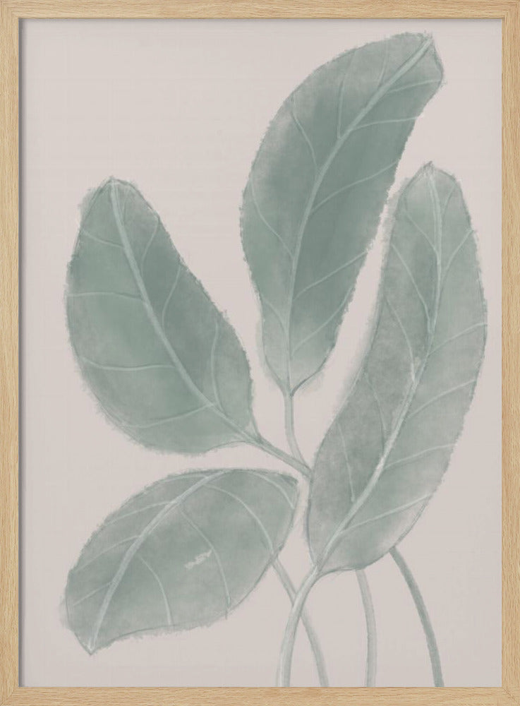 Leaves Watercolor | Poster