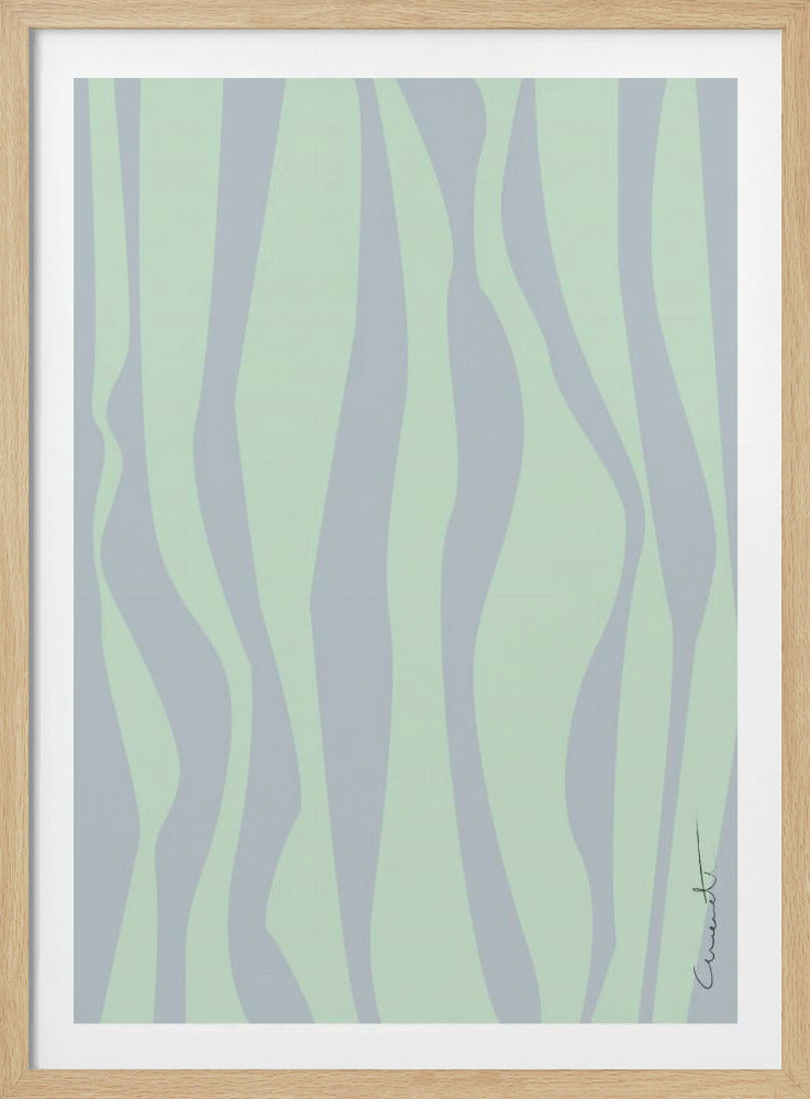 Wavy Stripes | Poster