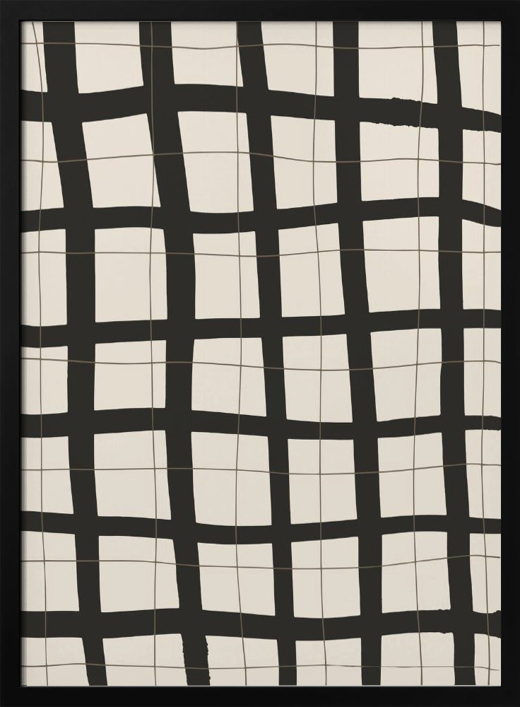 Black Grid | Poster