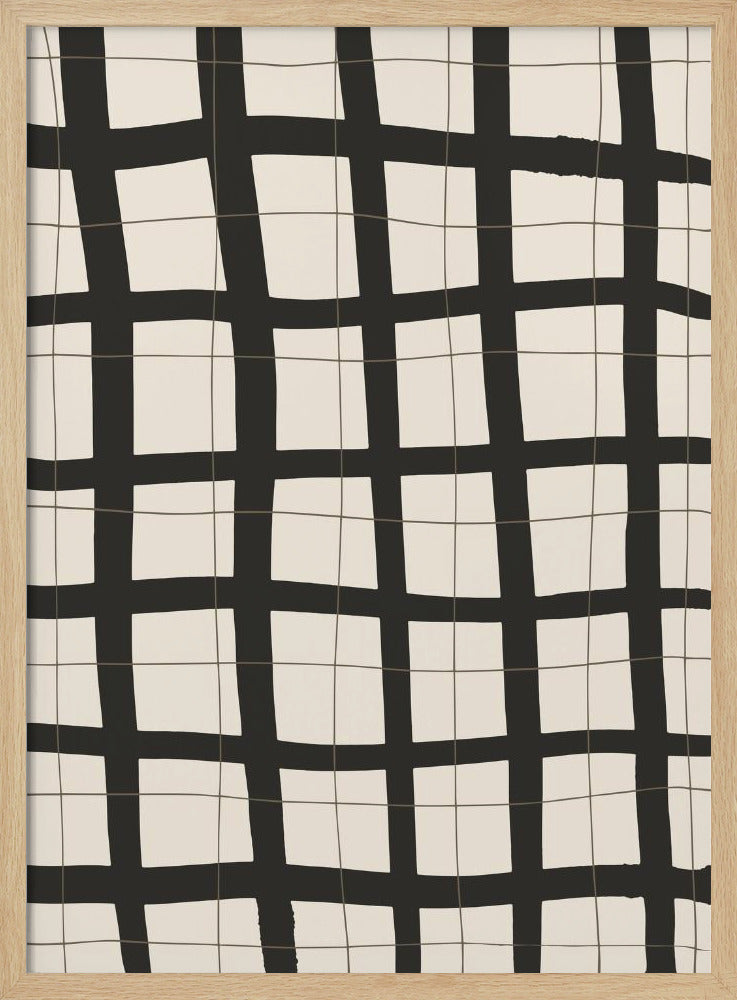 Black Grid | Poster