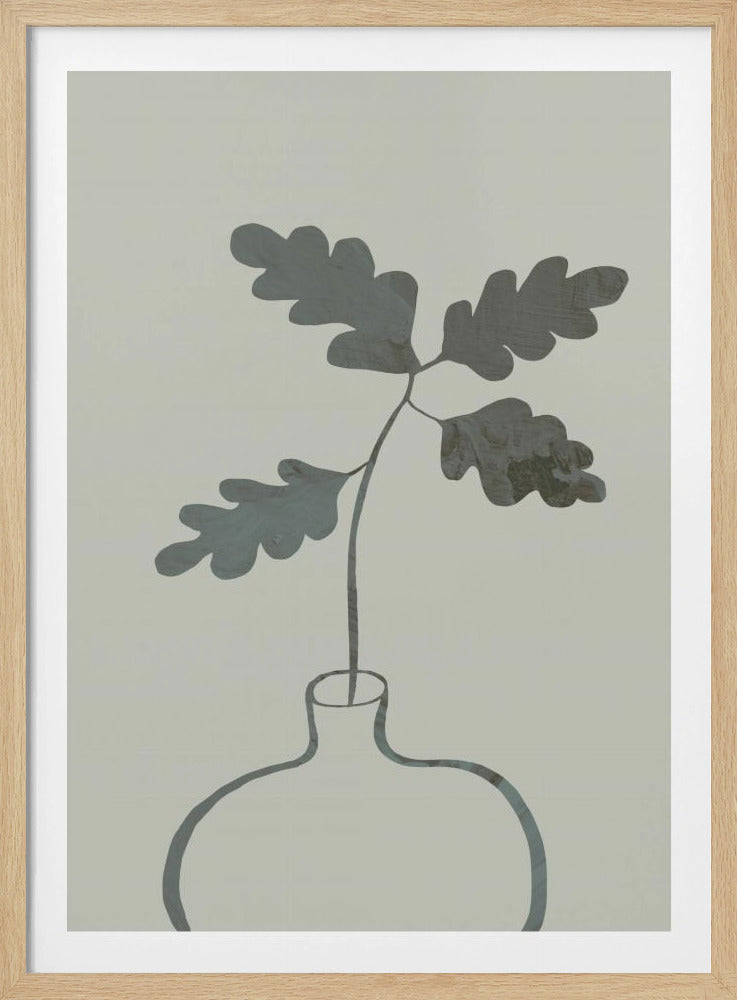 Green Oak Plant | Poster