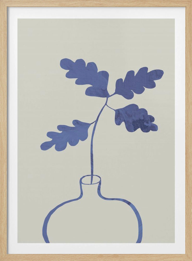 Blue Oak Plant | Poster
