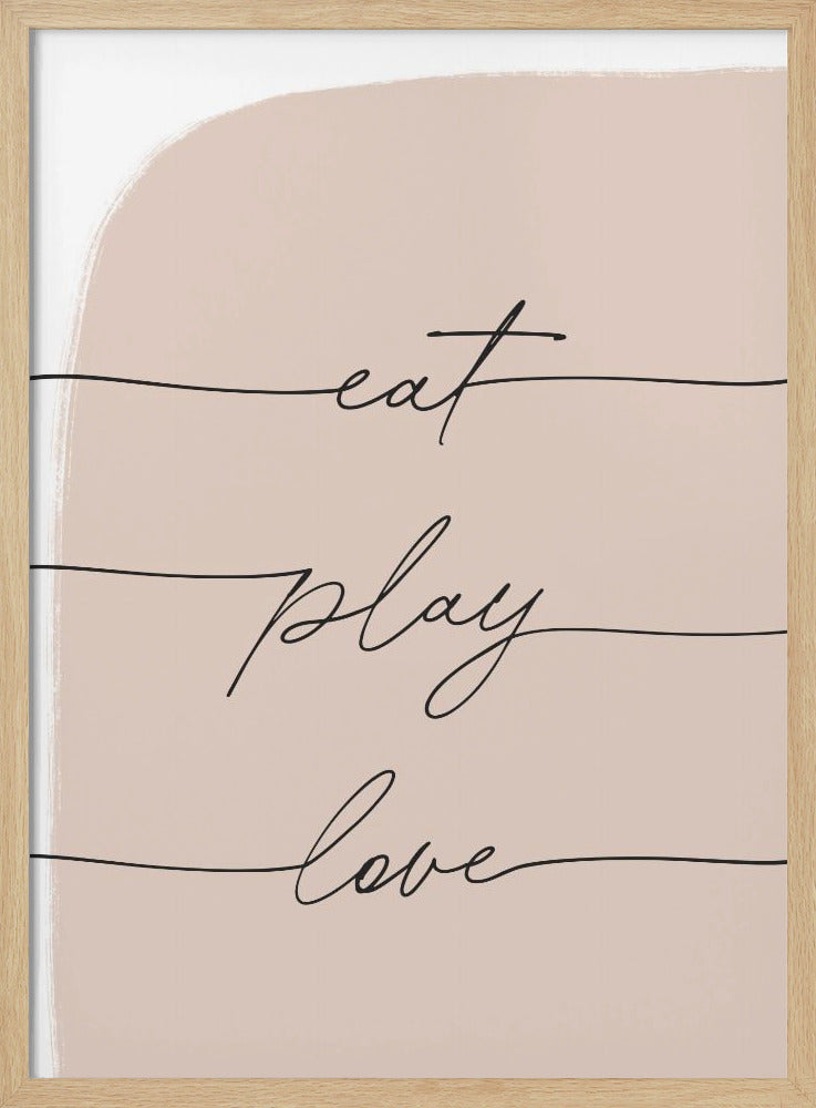 Eat Play Love | Poster
