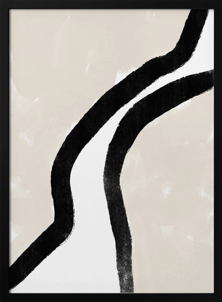 Bold Black Lines | Poster