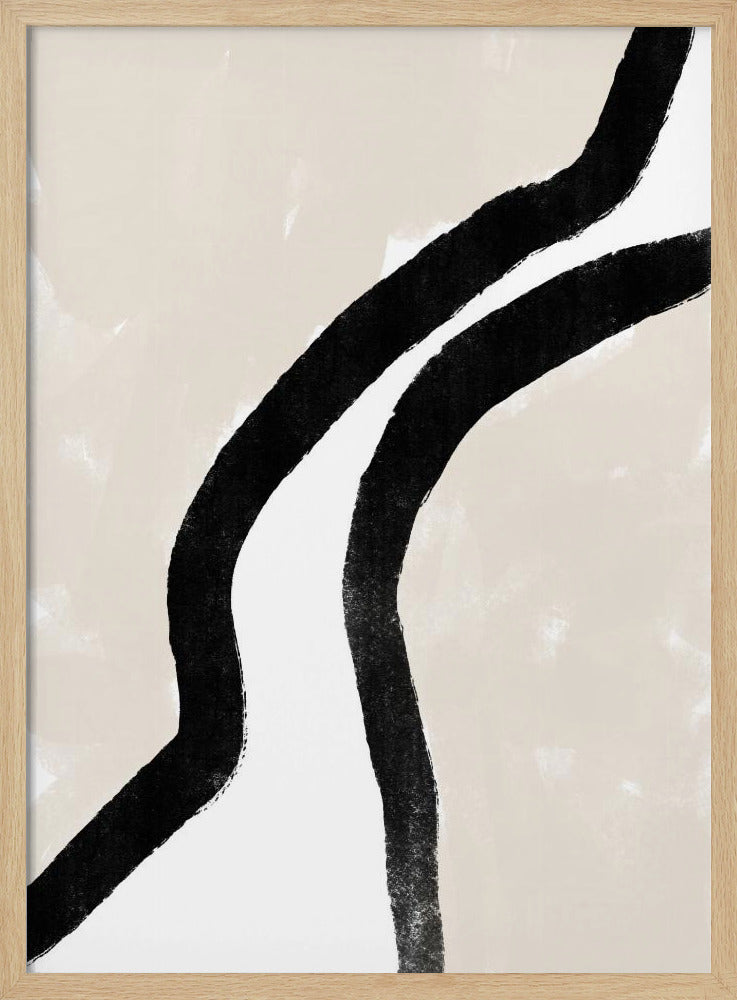 Bold Black Lines | Poster