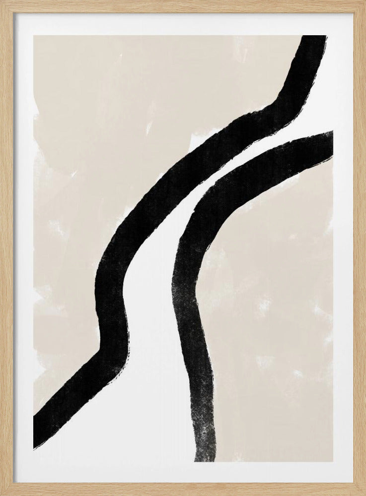 Bold Black Lines | Poster