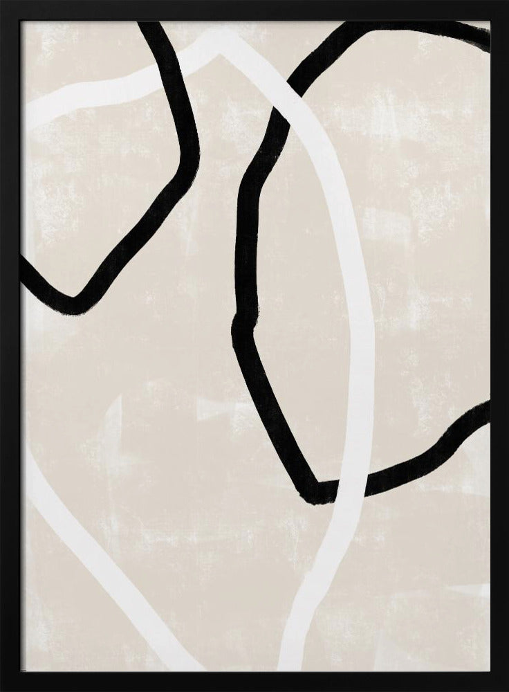 Curved Lines Dance | Poster