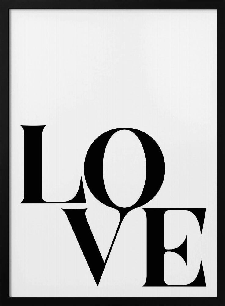 Bold Love Typography | Poster