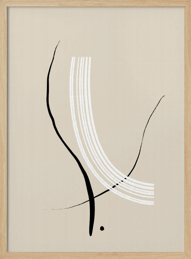 Curved Elegance | Poster