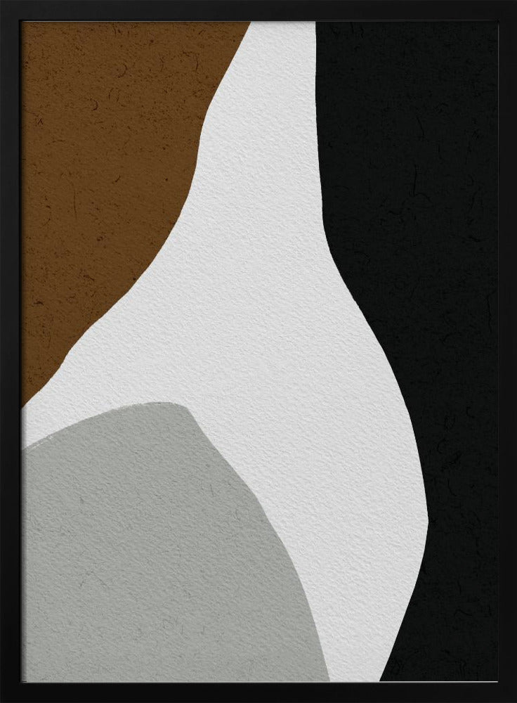 Organic Shapes and a Minimalistic Color Palette | Poster