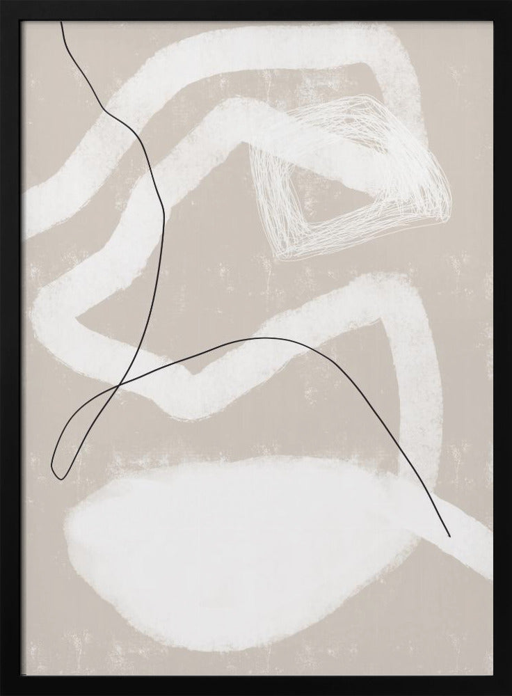 Organic Lines And Shapes | Poster