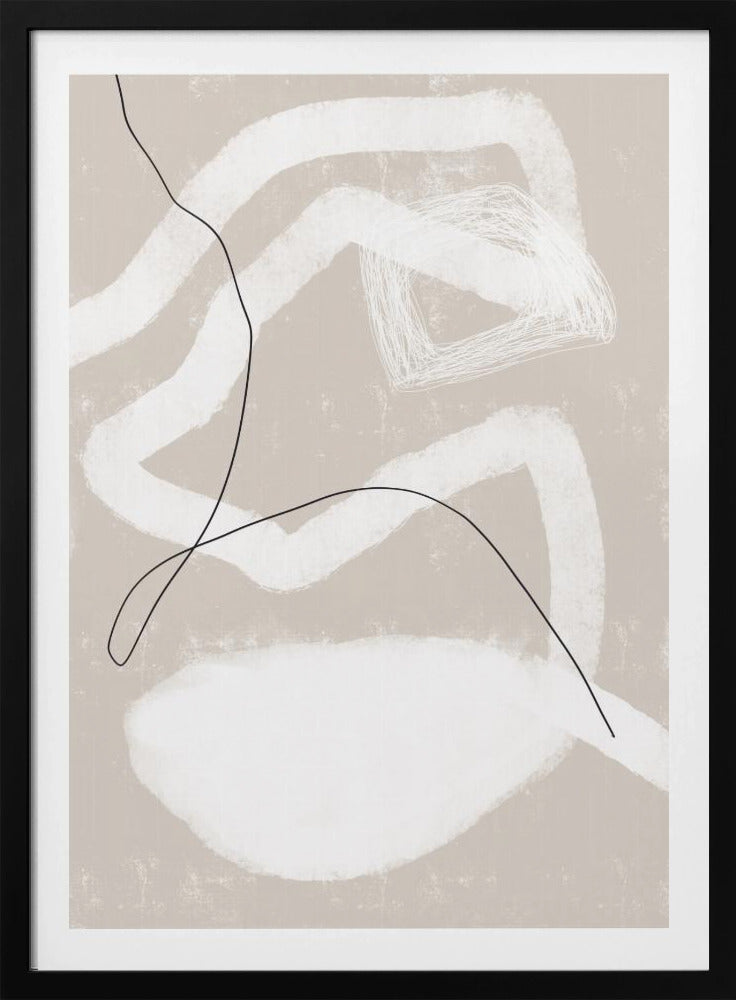 Organic Lines And Shapes | Poster