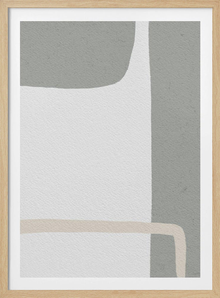 Abstract Design With Muted Tones | Poster