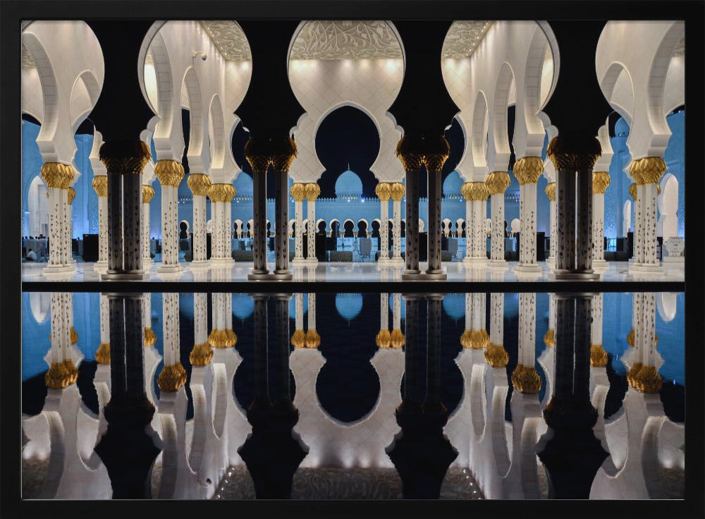 Blue Hour & Reflection | Poster