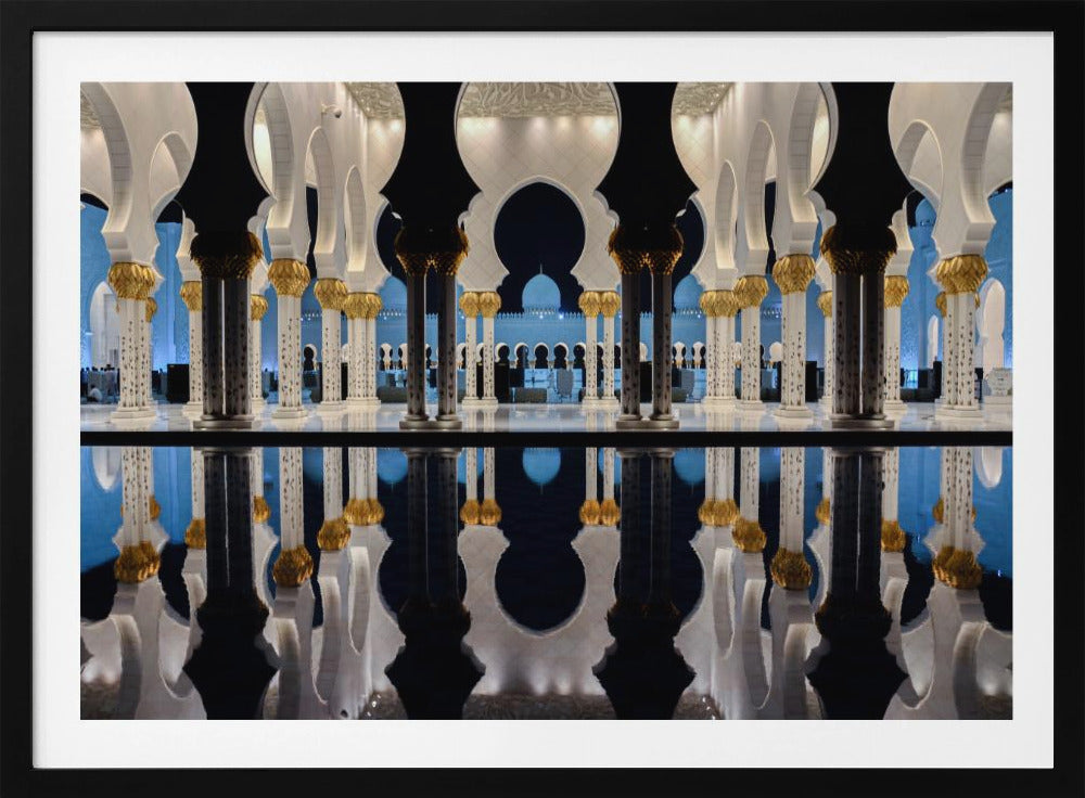 Blue Hour & Reflection | Poster
