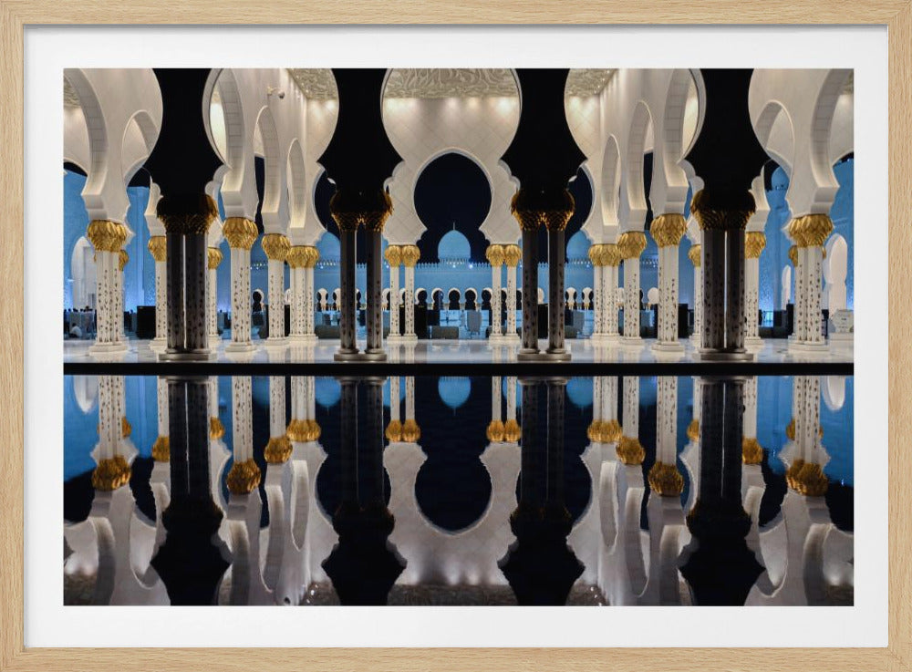 Blue Hour & Reflection | Poster