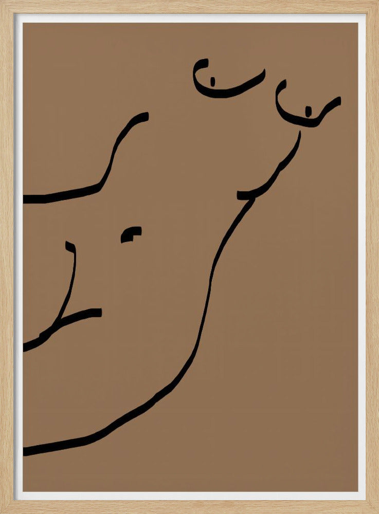 Curved Lines | Poster
