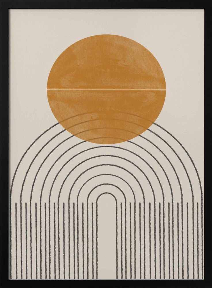 Arc and Sunburst | Poster