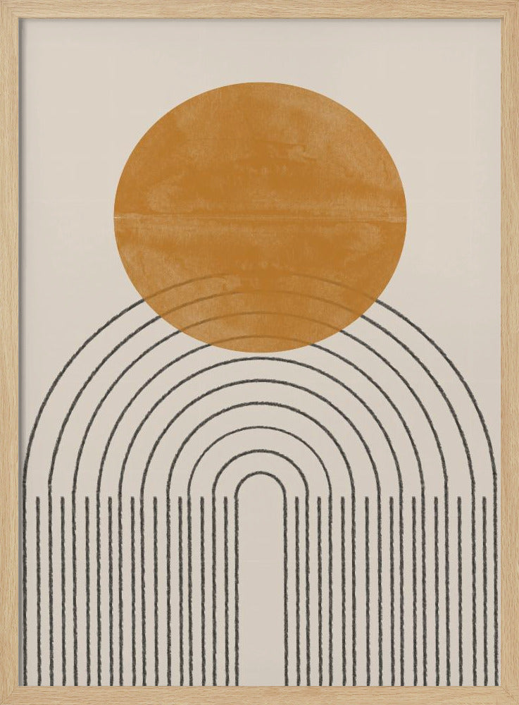 Arc and Sunburst | Poster