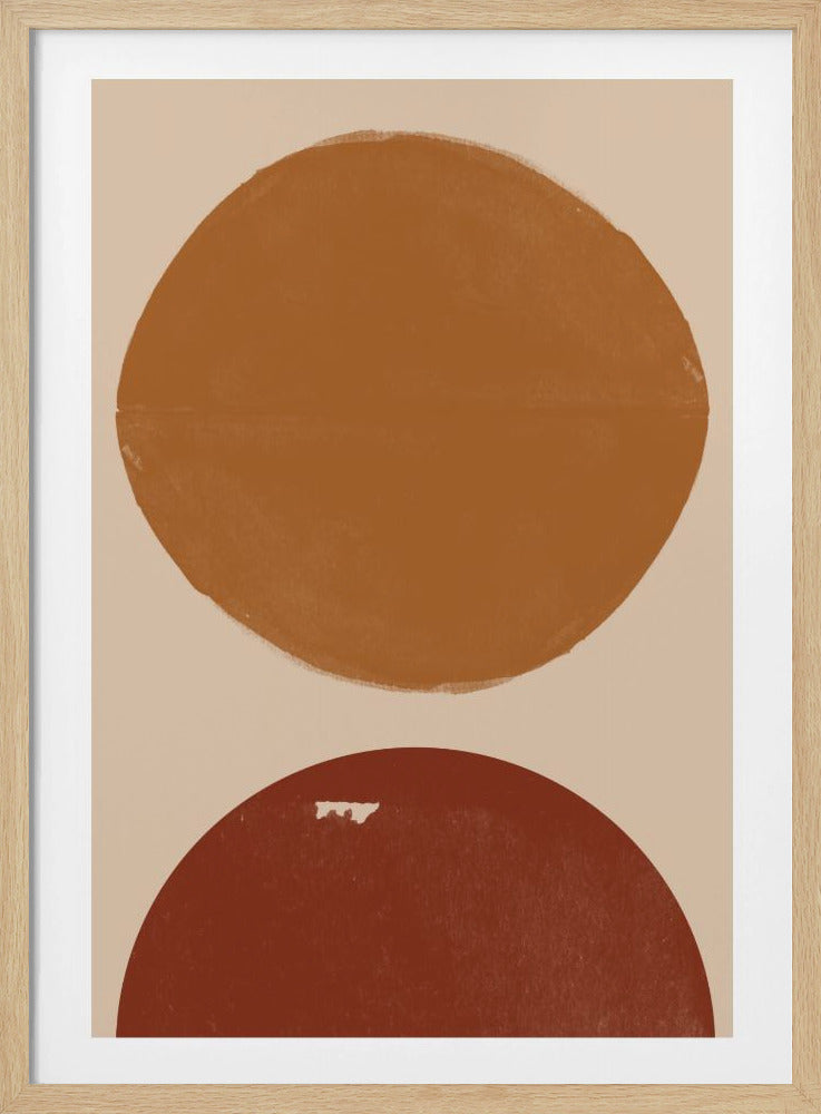 Dual Circles Harmony | Poster