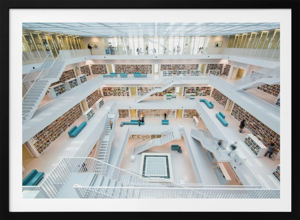 library Stuttgart | Poster