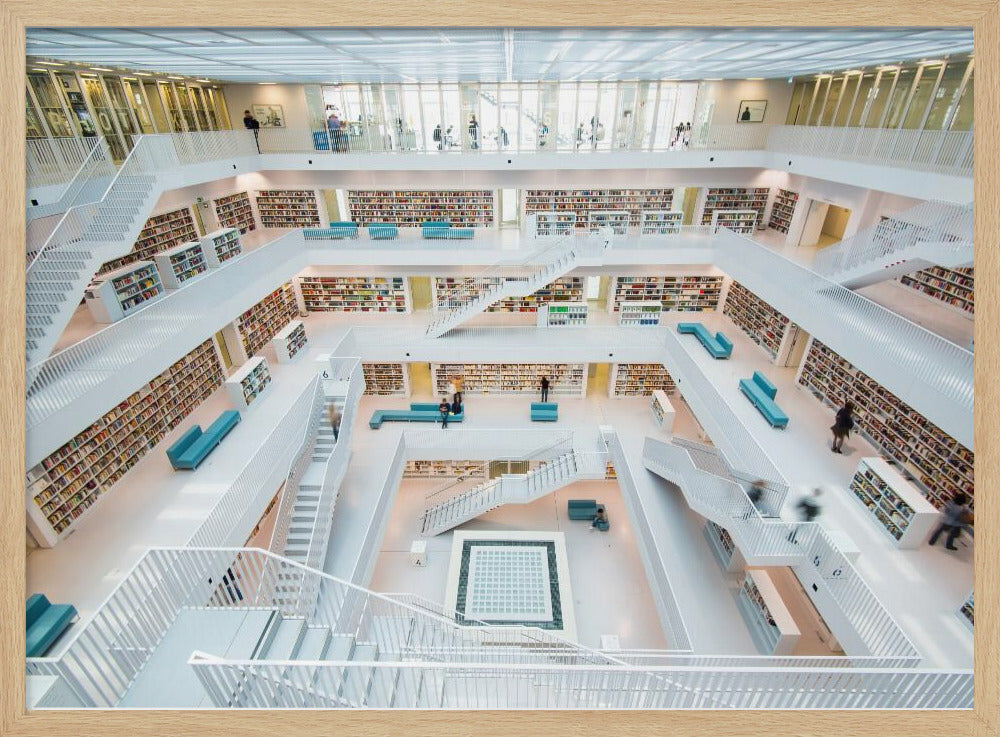 library Stuttgart | Poster