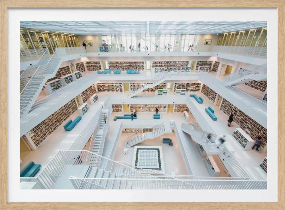 library Stuttgart | Poster