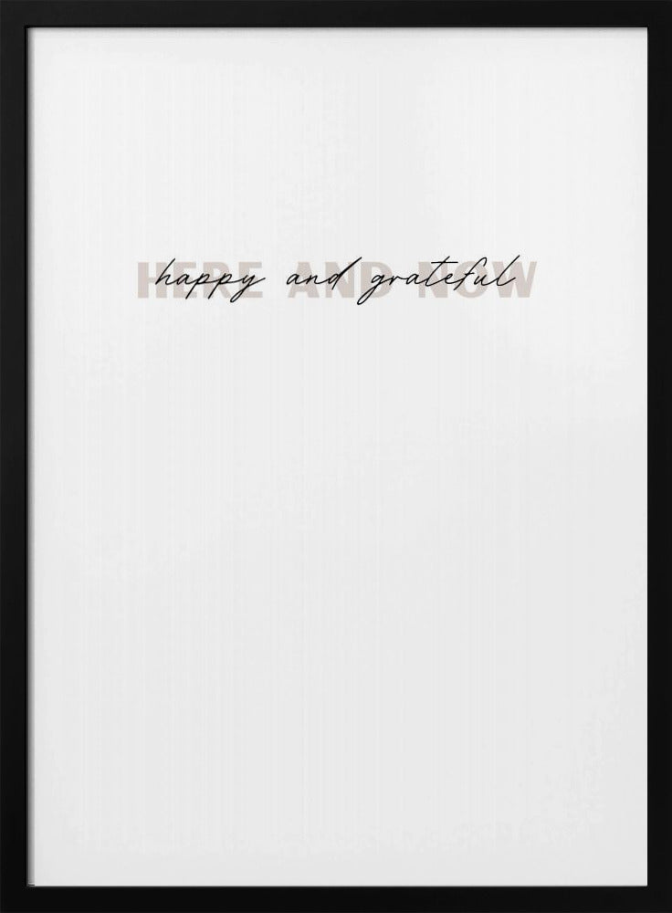 Minimalist Typography Artwork | Poster