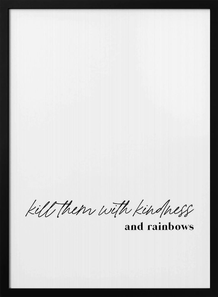 Minimalist Typography Artwork | Poster