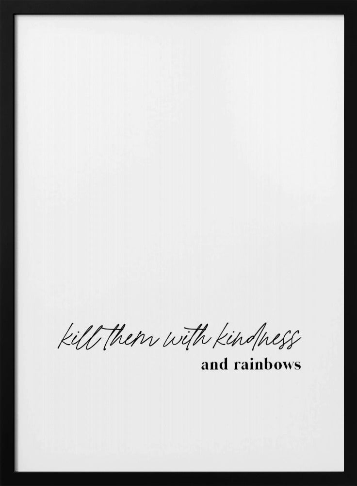 Minimalist Typography Artwork | Poster
