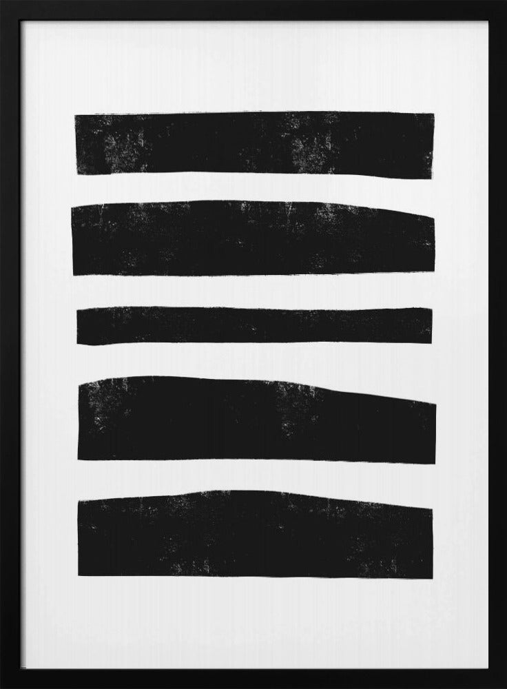 Monochrome Stripes | Poster
