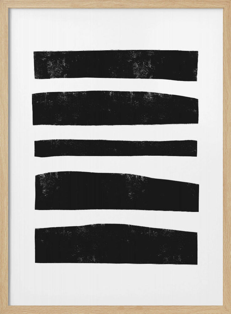 Monochrome Stripes | Poster