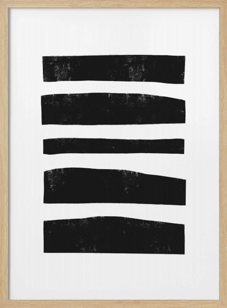 Monochrome Stripes | Poster