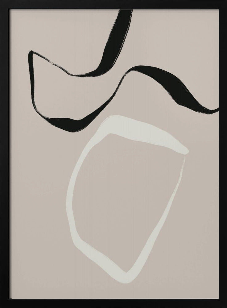 Floating Shapes | Poster
