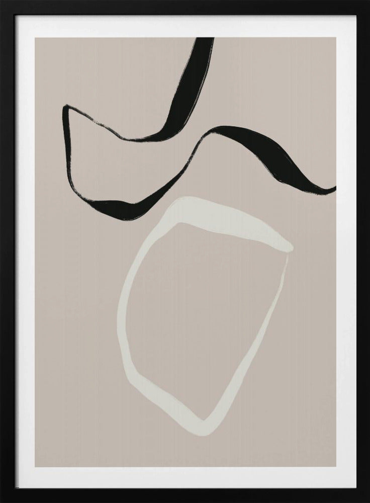 Floating Shapes | Poster