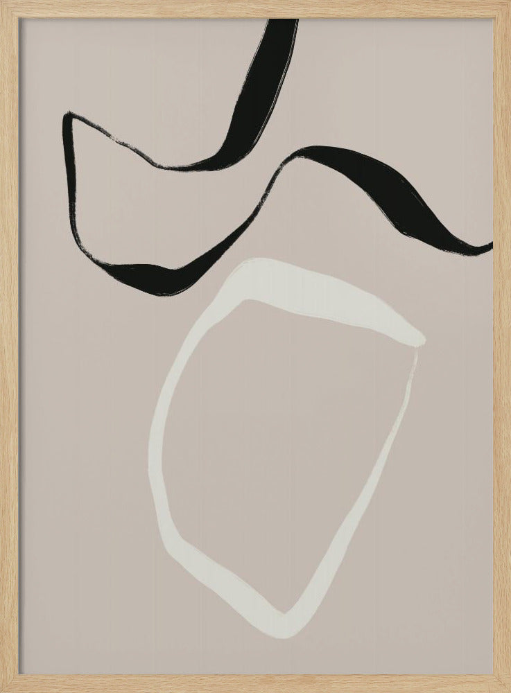 Floating Shapes | Poster