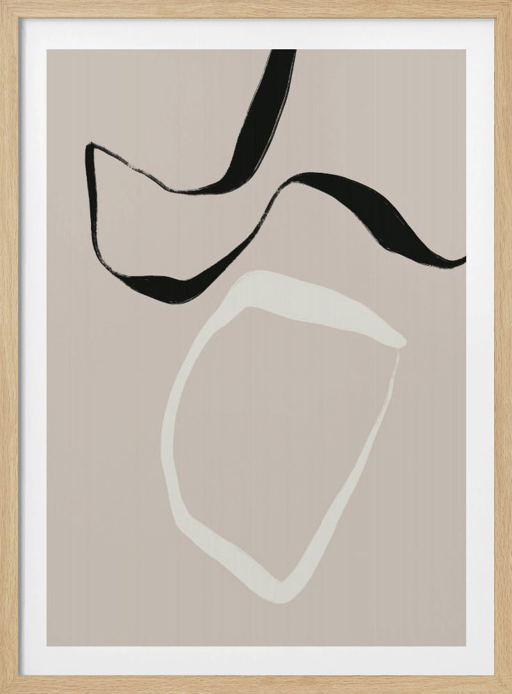 Floating Shapes | Poster