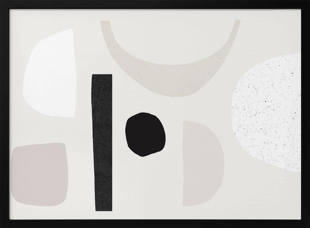 Abstract Shapes Dance | Poster