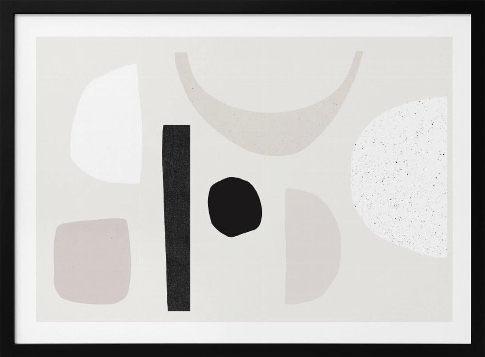 Abstract Shapes Dance | Poster