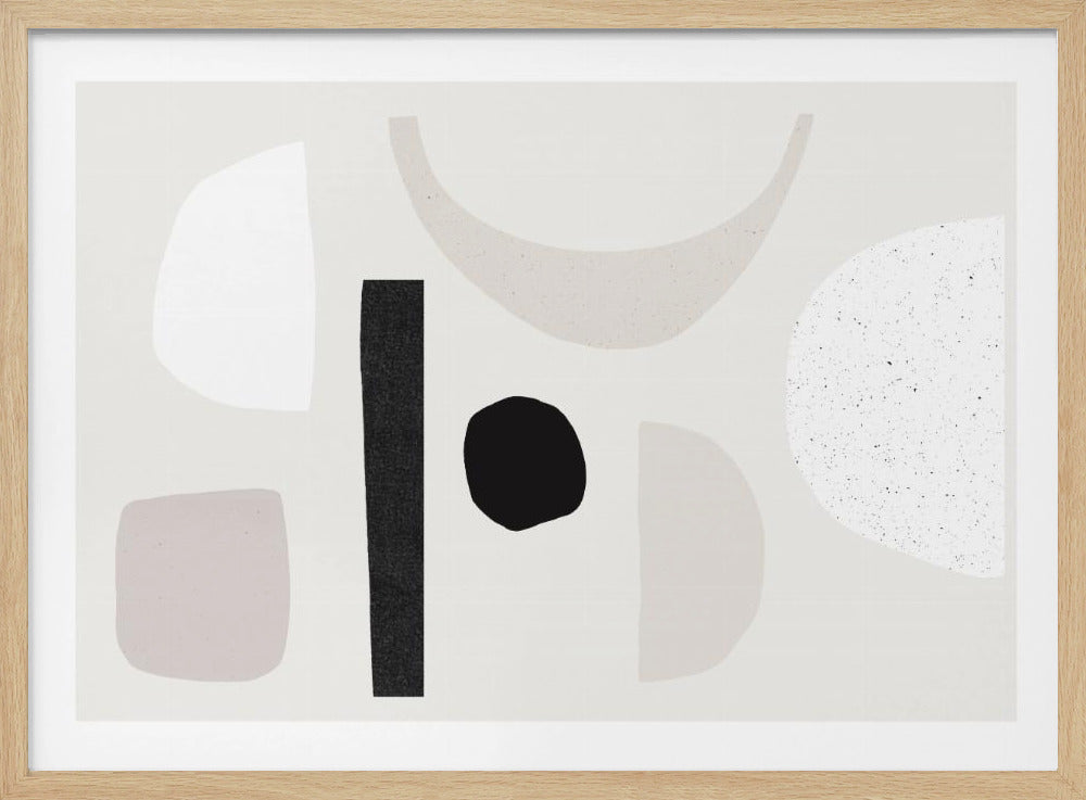 Abstract Shapes Dance | Poster