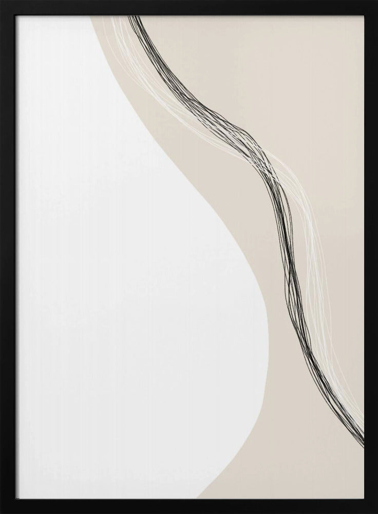 Flowing Lines Harmony | Poster