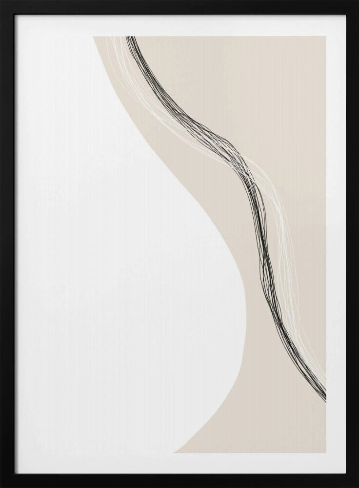 Flowing Lines Harmony | Poster