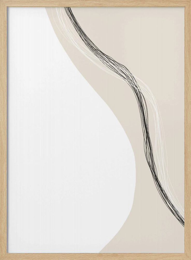 Flowing Lines Harmony | Poster
