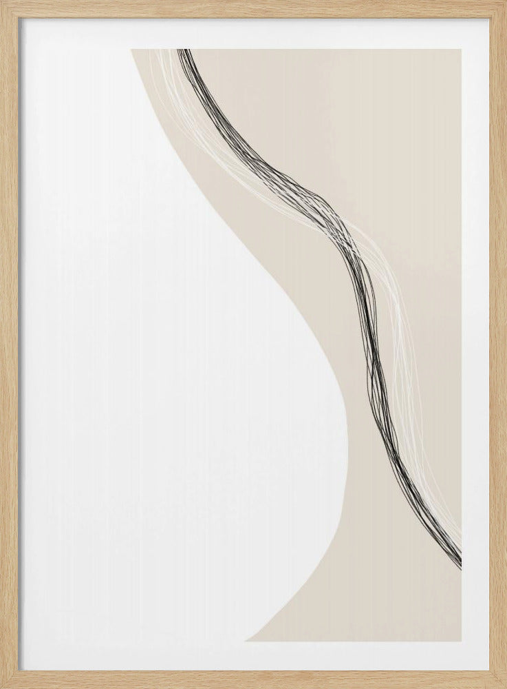 Flowing Lines Harmony | Poster