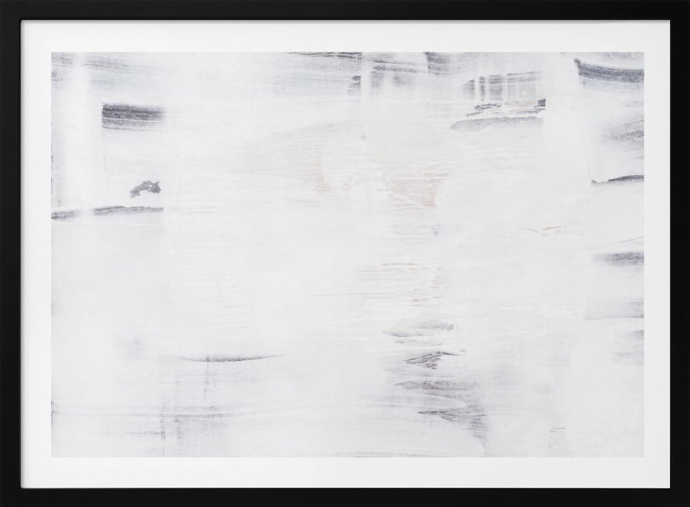 Blend Of White And Gray Tones | Poster
