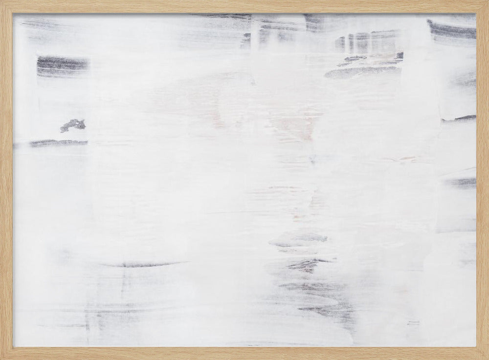 Blend Of White And Gray Tones | Poster