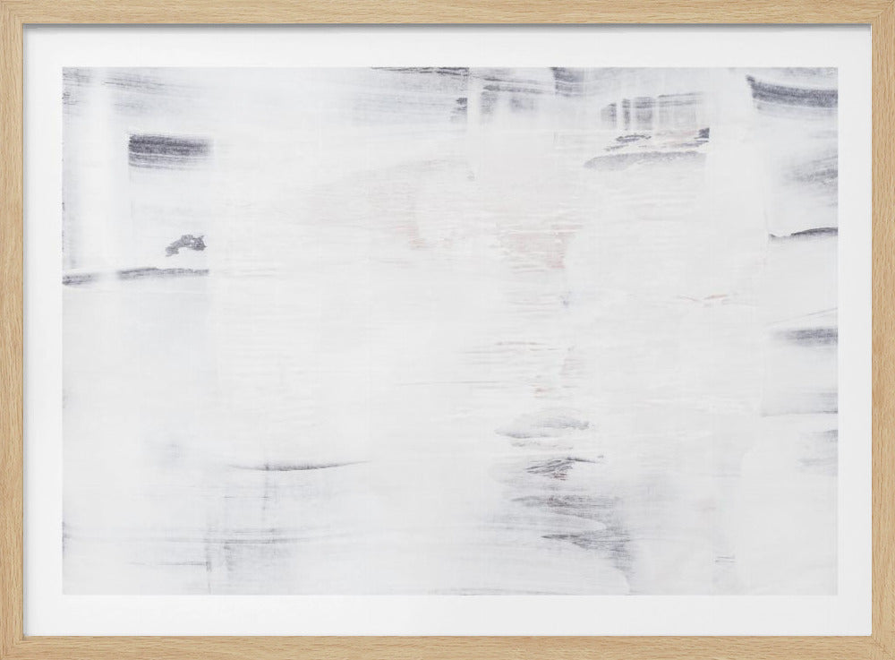 Blend Of White And Gray Tones | Poster