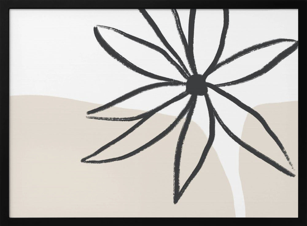 Flower and Cream | Poster