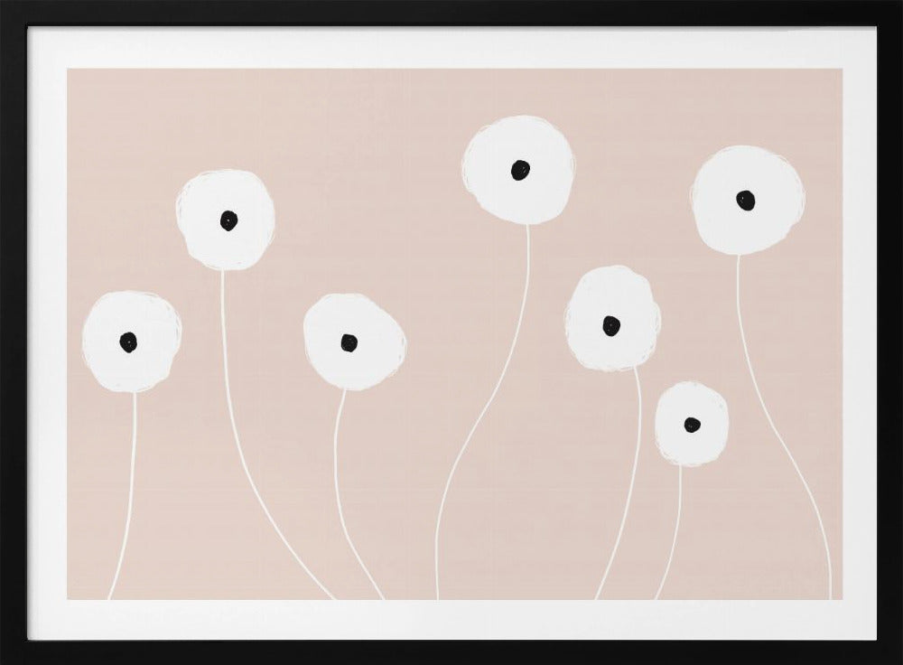 Scandi Flowers | Poster