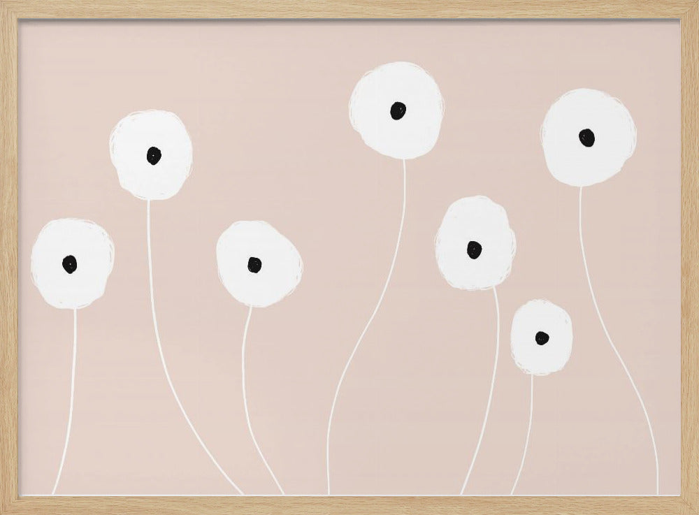 Scandi Flowers | Poster